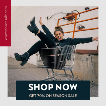 Instagram Post Design Maker to Announce Xmas Deals 