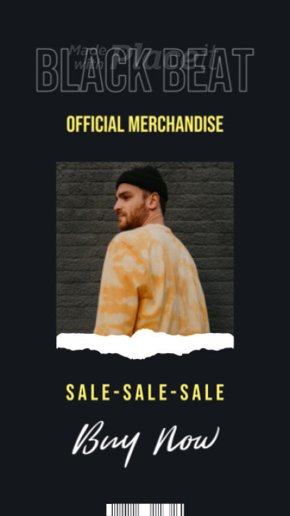 Instagram Story Video Generator for an Official Merch Store 2490-el1