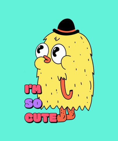 Illustrated T-Shirt Design Creator with a Funny Chicken Graphic 3240g