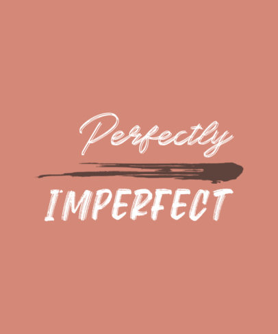 T-Shirt Design Maker with Cool Typographies and a Brush Stroke