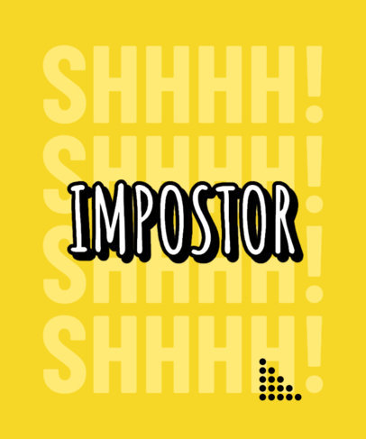 T-Shirt Design Maker Featuring Repetitive Typography 