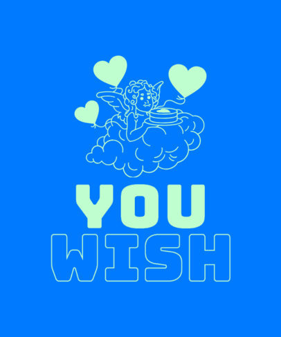 Illustrated T-Shirt Design Generator for Valentine's Day