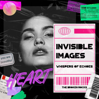 Album Cover Art Maker for an Urban Pop Female Singer 