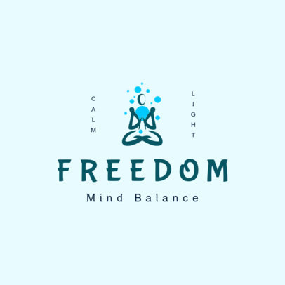 Online Logo Maker for a Yoga Business