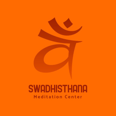 Meditation Center Logo Maker 