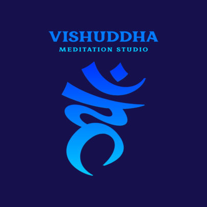 Logo Generator for a Meditation Studio