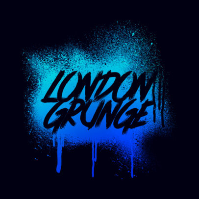 Urban Clothing Brand Logo Maker Featuring Graffiti Style 