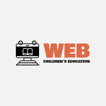 Logo Maker for an Online School for Children