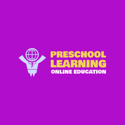 Logo Creator for an Online School for Small Children