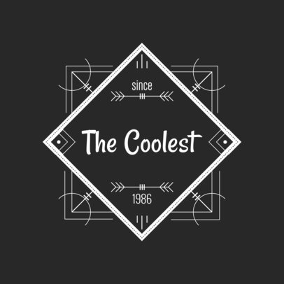 Diamond Badge Logo Maker