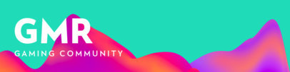 Patreon Cover Design Template for a Gaming Community Featuring Colorful Graphics 3397a-el1