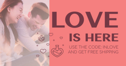 Facebook Post Design Maker With Romantic Quotes and Couple Pictures 