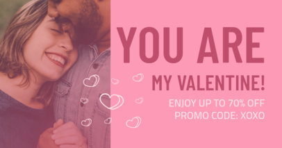 Facebook Post Template for a Valentine's Day Limited-Time Offer 3302i
