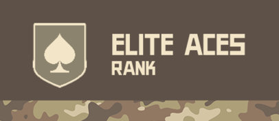 Patreon Tier Design Template Featuring a Camouflage Pattern 3390c-el1