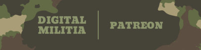 Patreon Cover Generator for Gamers with a Military Theme 3389b-el1