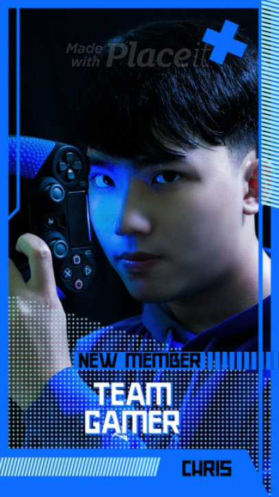 Instagram Story Video Generator for eSport Streamers 2542-el1