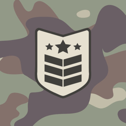 Military-Themed Patreon Profile Picture Maker for Gamers 3388a-el1