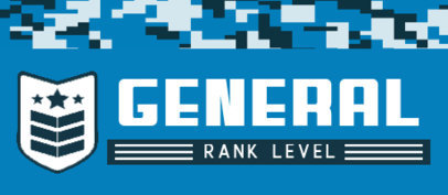 Military-Inspired Patreon Tier Design Template for Gamers 3386d-el1