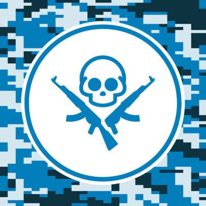 Military-Themed Patreon Profile Picture Maker with a Menacing Icon 3384d-el1