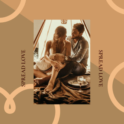 Romantic Instagram Post Maker for Valentine's Day 