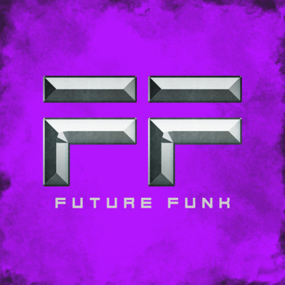 Monogram Logo Generator for Gamers with a Metallic Effect