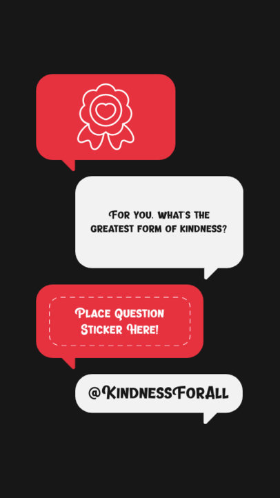 Q&A Instagram Story Generator for Valentine's Day 3458d-el1