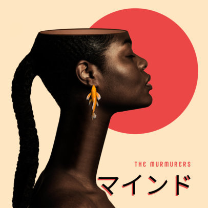 Album Cover Maker for an Alternative Rock Band Featuring a Collage Art Design