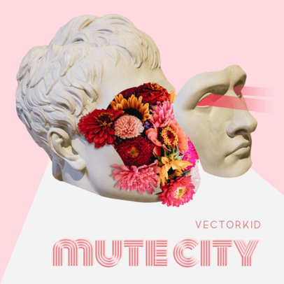 Cover Art Generator for a Progressive Rock Music Band Featuring a Surrealistic Collage 3331b