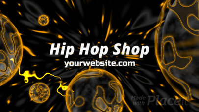 Loop Animation Video Maker for an Online Store Featuring Electric Spheres
