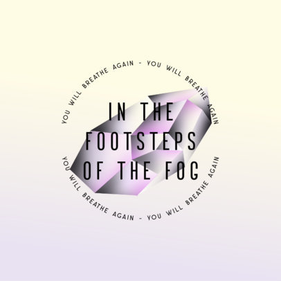 Mystical Logo Generator Featuring a Quartz Graphic 