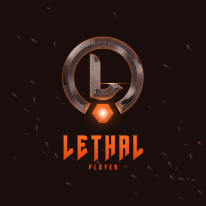 Logo Generator for Lethal eSports Players with a Metallic Effect