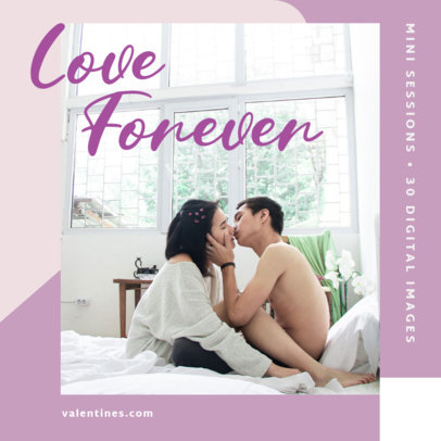 Instagram Post Generator Featuring Romantic Couple Pictures 