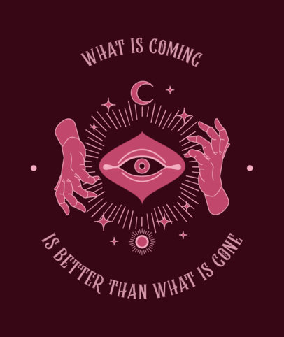 Esoteric Tote Bag Design Generator Featuring a Magical Eye Graphic 