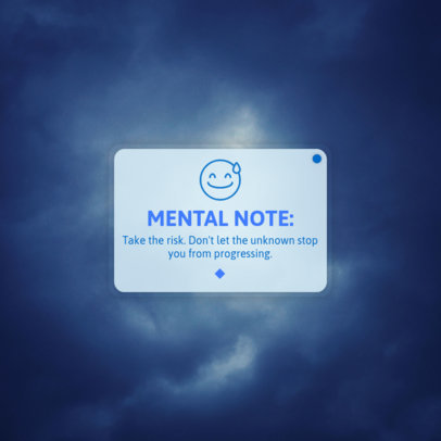 Minimal Instagram Post Creator with a Wholesome Quote