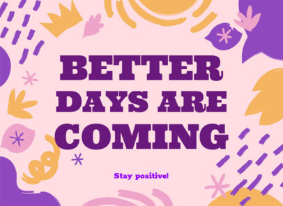 Illustrated Greeting Card Generator with Colorful Doodles