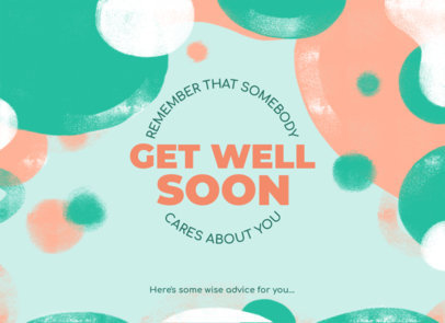 Greeting Card Design Maker Wishing Someone to Get Well