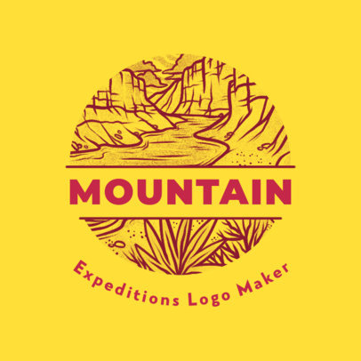 Logo Maker for an Adventure Expeditions Organizing Travel Agency