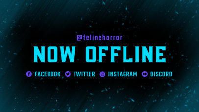 Twitch Offline Banner Maker for a Pro Gaming Channel