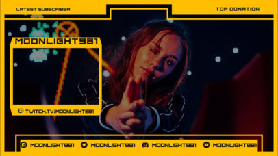 OBS Stream Overlay Maker Featuring a Webcam Frame for Twitch Streamers