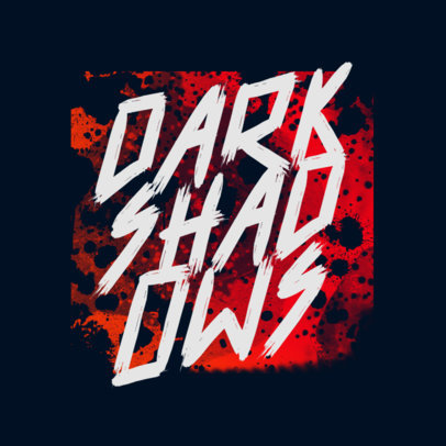 Horror-Themed Logo Maker for Gamers
