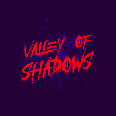 Gaming Logo Maker Featuring a Horror Aesthetic