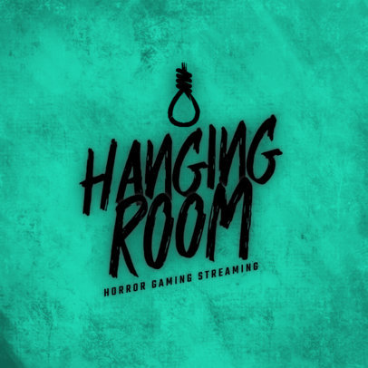 Logo Creator for a Survival Horror Game Featuring a Rope Graphic