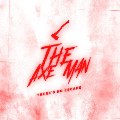 Horror Gaming Logo Maker with Bloody-Style Typography