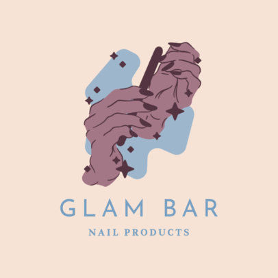 Logo Maker for a Nail Products Dropshipping Company 