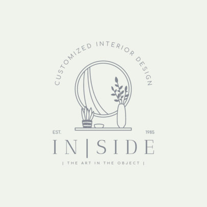 Classy Logo Maker for a Home Decor Dropshipping Company