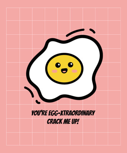 Cartoonish T-Shirt Design Maker Featuring Cute Food Characters 