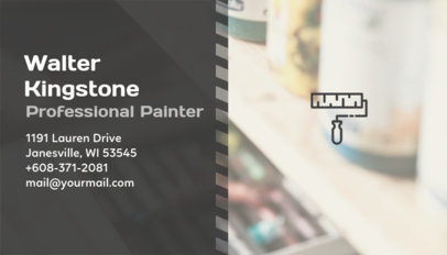 Business Card Generator for a Professional Painter