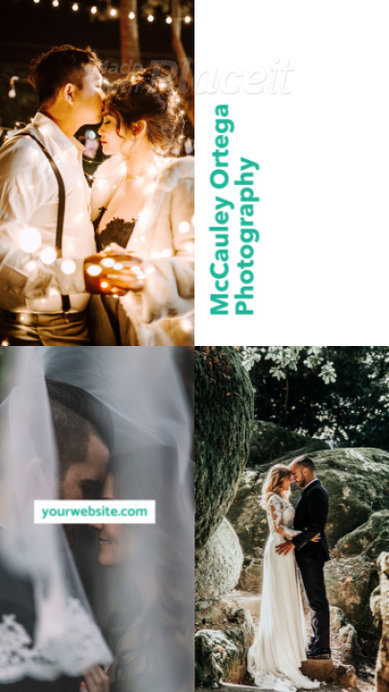 Modern Instagram Story Video Maker for Wedding Photographers 