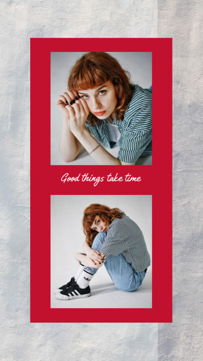 Instagram Story Design Maker Featuring a Trendy Layout