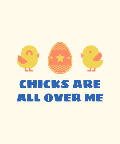 Funny Easter T-Shirt Design Creator for Kids